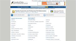 Desktop Screenshot of construclick.com.br